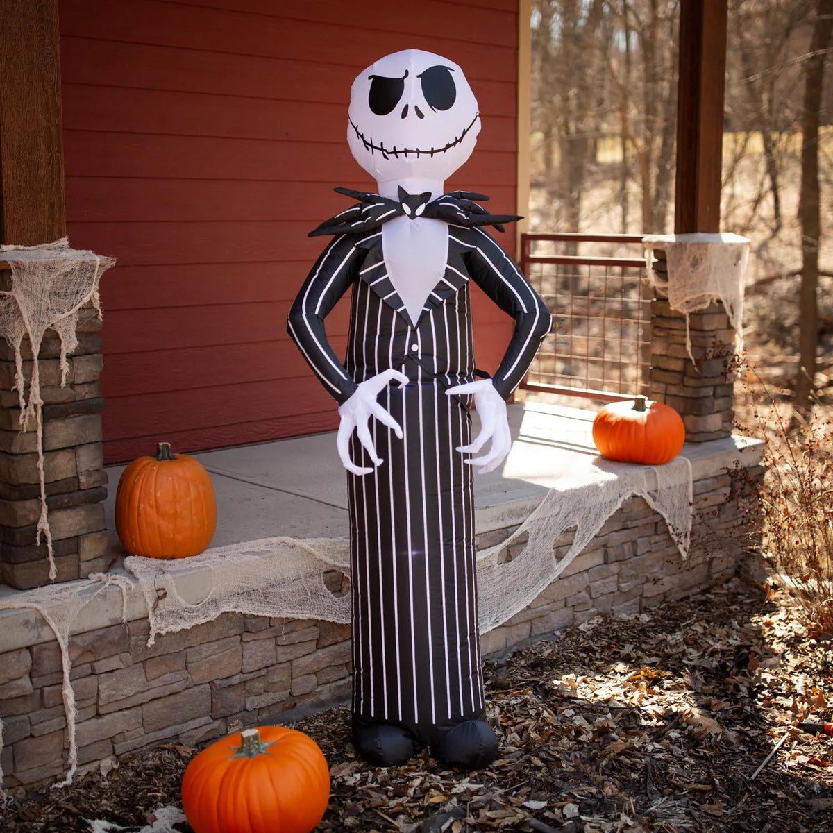 Nightmare Before Christmas Jack Airblown Halloween Decoration.