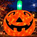 Goosiay 10ft Halloween Inflatable Pumpkin Decoration with Built-in LED Lights, Outdoor Yard Blow up for Halloween Party, Yard, Garden, Lawn
