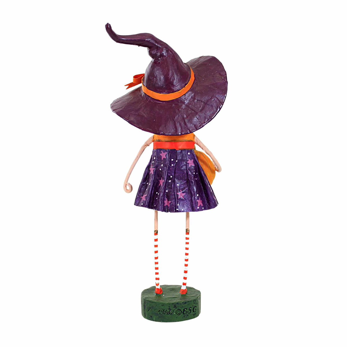 Lori Mitchell Charmed - One Figurine 8.0 Inch, Polyresin - Halloween Witch Pumpkin 15526