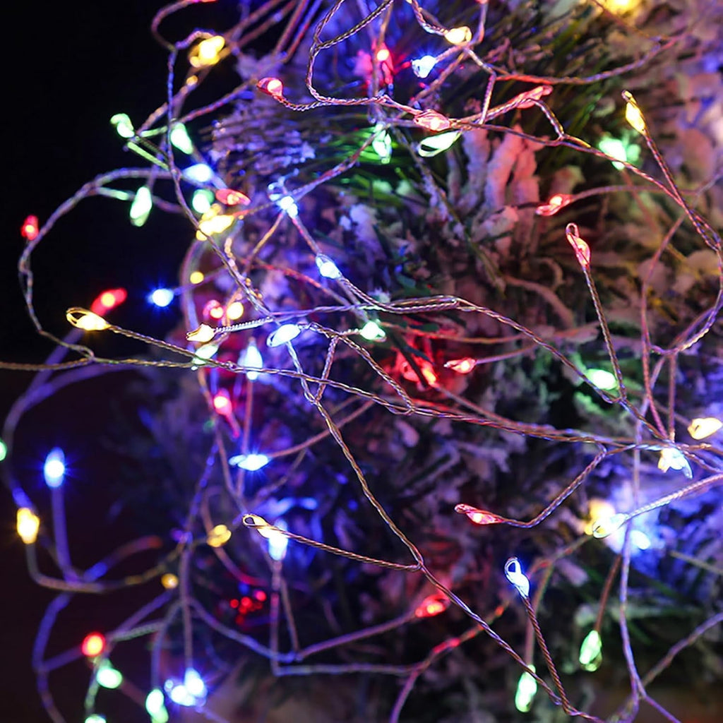 Outdoor String Lights with Remote,100M 3000LED Plug-in Powered Waterproof Fairy Lights, Copper Wire Christmas String Lights for Wedding, Party, and Indoor Fairy Lights