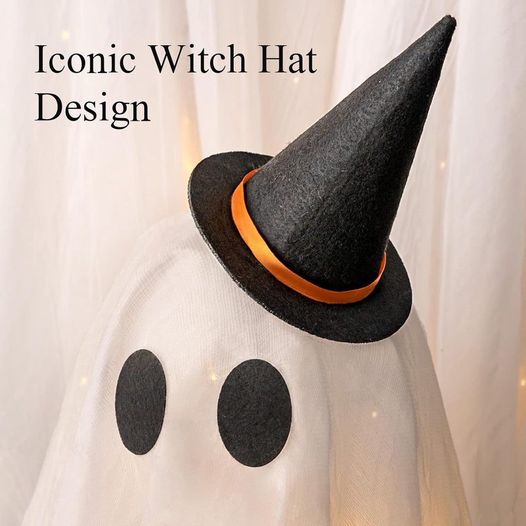 Halloween Decorations - Halloween Decorations Outdoor - Set of 3 Light Up Spooky Ghosts Decoration with 8 Light Modes Timer Remote- Indoor Cute Party Ghost Decor for Yard Porch Lawn Home Front Door