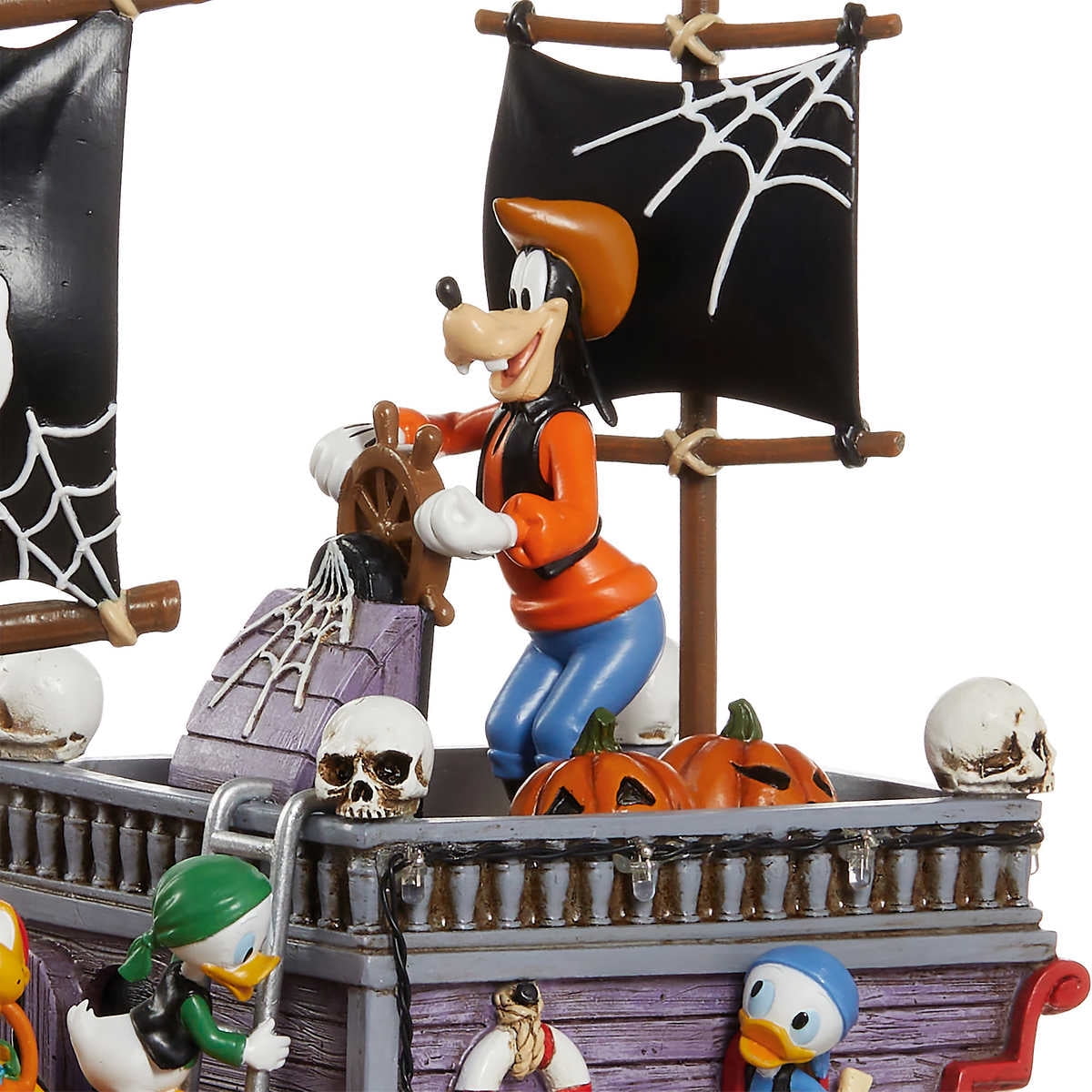 Disney Halloween Animated Pirate Ship with Lights and Music