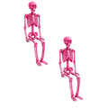 2Pcs Halloween Decorations Halloween Skeleton Creepy Desktop Ornament For Festive Home Party Desktop Ornament