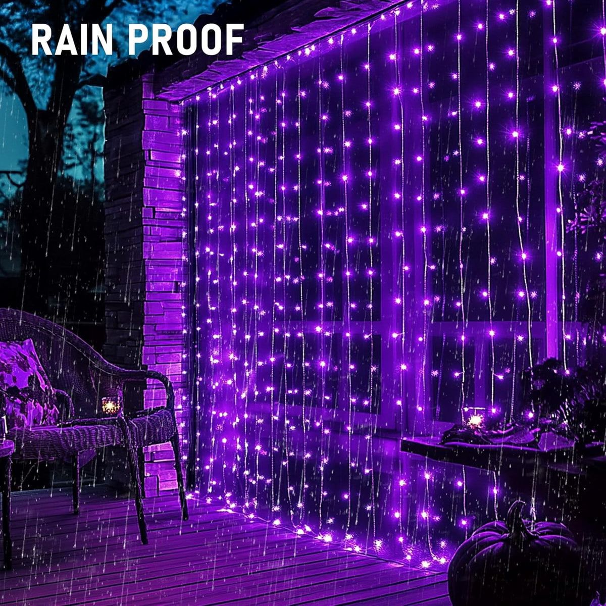 General Smart Curtain Lights, 400LED 6.6FT x 6.6FT Color Changing Valentine's Day Christmas Lights with Remote & APP, Dynamic DIY Fairy String Lights for Indoor Outdoor Bedroom Decorations