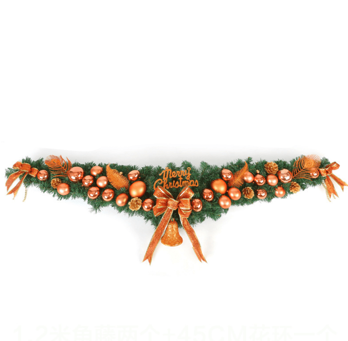 8.8ft Christmas Artificial Moon Model Vines, Christmas Garland Fireplace Ornament, Christmas Fake Plants for Wall, Garden, Party & Home Christmas Tree, Perfect Christmas Decorations& Fall Decor