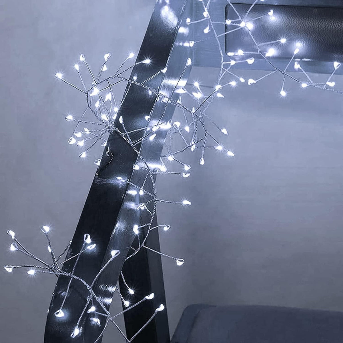 Fairy Lights with Remote,27M 900LED Plug-in Powered Waterproof Starry Cluster Lights, Copper Wire Firecracker String Light for Christmas Tree