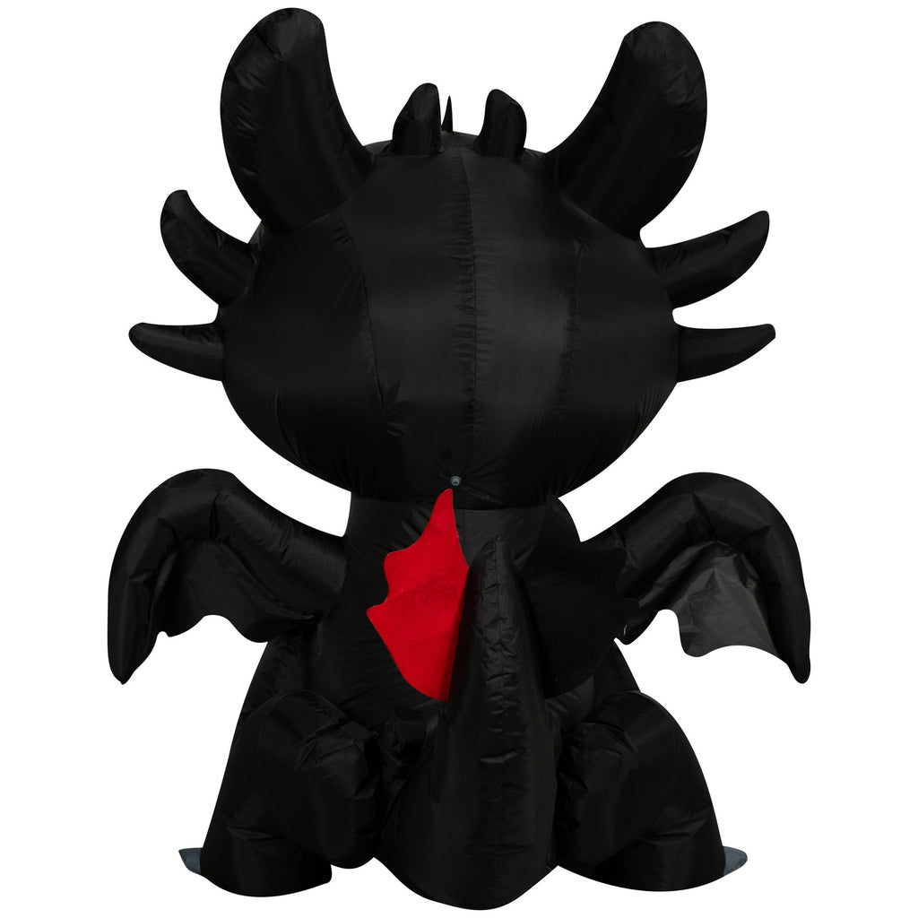 Halloween Inflatables Toothless with Cauldron How to Train a Dragon, 50in