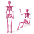 5.5 FT Pink Halloween Skeleton Outdoor Decor, No Assembly Needed
