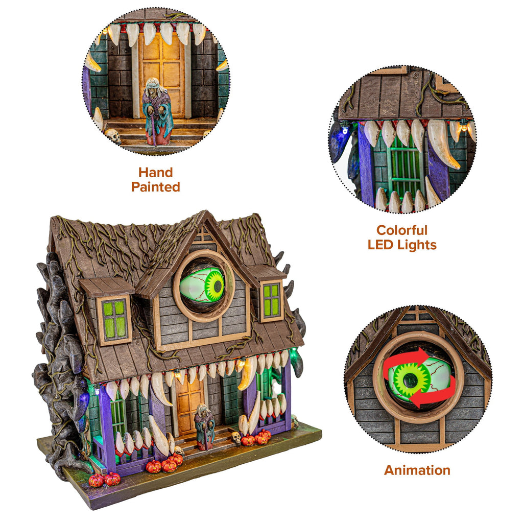 FG Square Cycloptic Manor All Seeing Eye Halloween Village