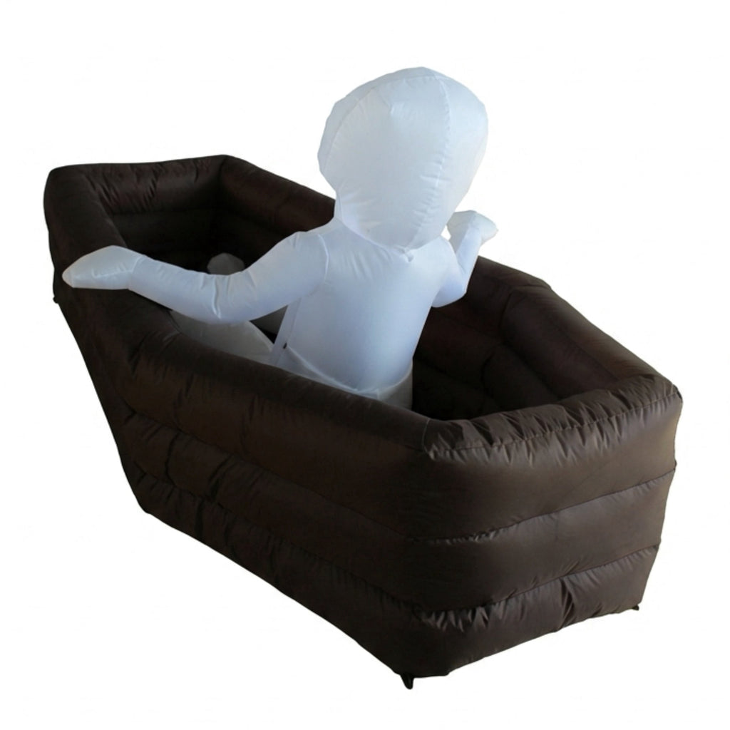 Animated Rising Skeleton in Coffin Airblown Yard Inflatable, Multicolor, 5.5', Halloween by Way To Celebrate