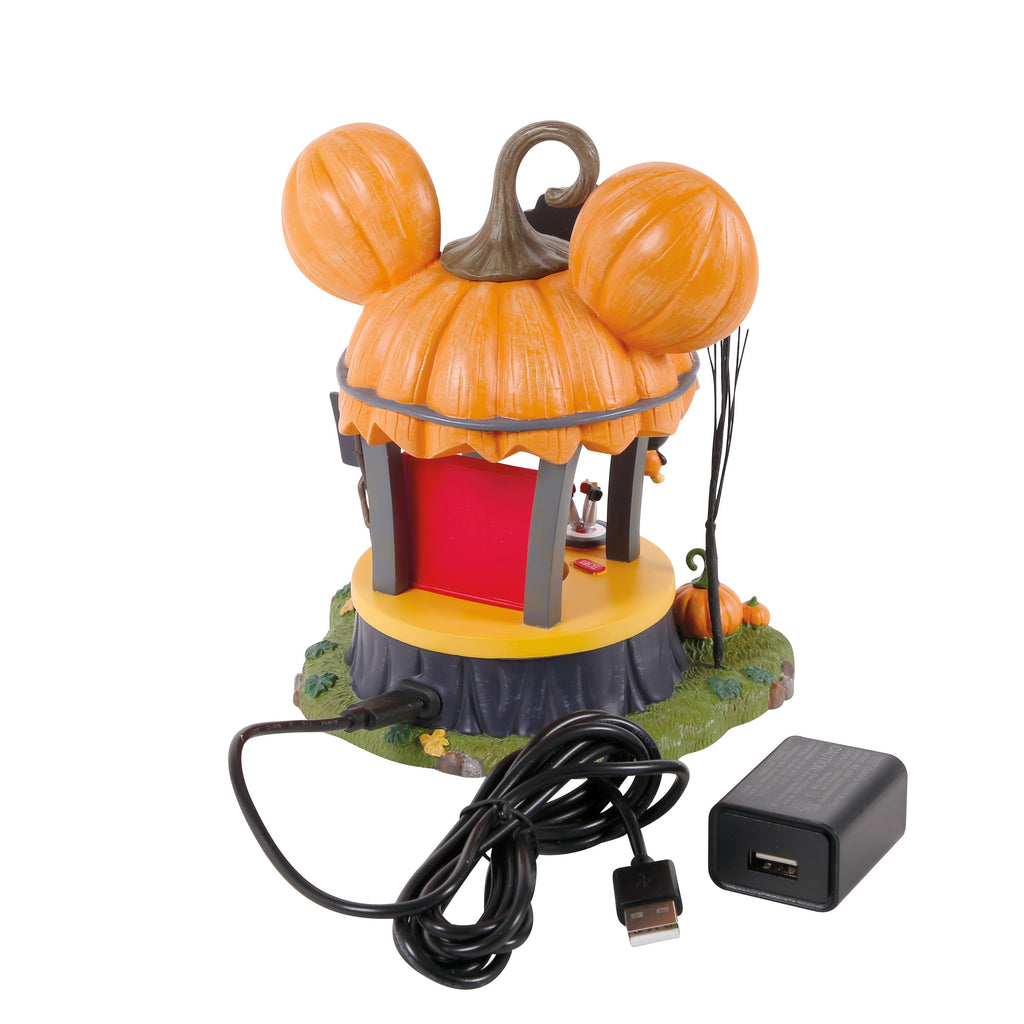 Department 56 Disney Village Balloon Darts Game Halloween Lit Building Figurine, Multicolor 6.1in H