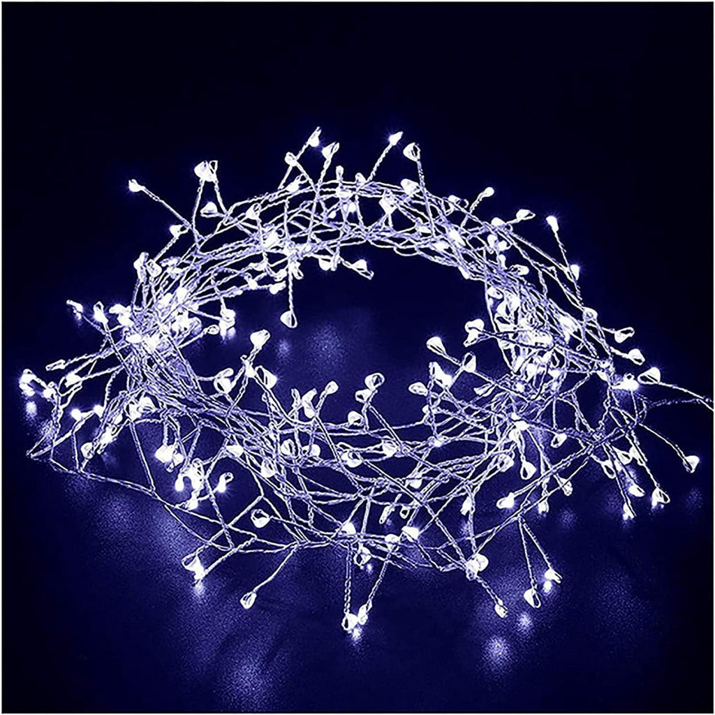 Plug-in Christmas Lights with Remote,30M 1000LED Waterproof Starry Cluster Fairy Lights, Copper Wire String Light for Indoor and Outdoor Use, Christmas Tree