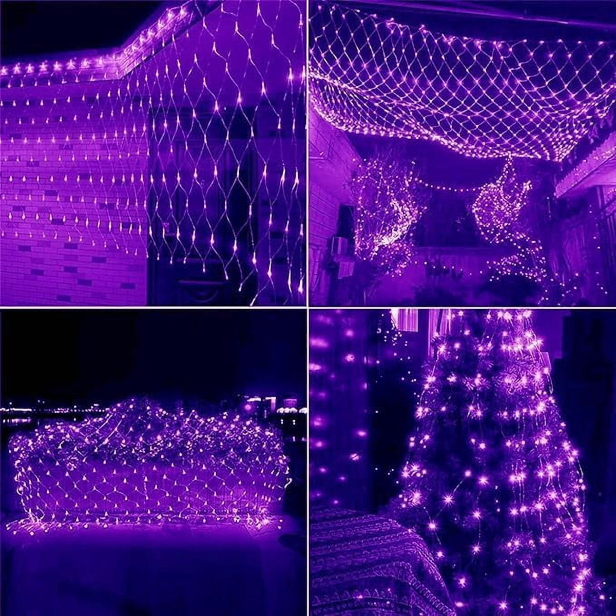 SHANJIA Garden Net Lights Battery Operated, 4mx6m 672LEDMesh Fairy String Lights Fairy Net Lights 8 Modes Waterproof Net Mesh String Lights for Garden Balcony Decor