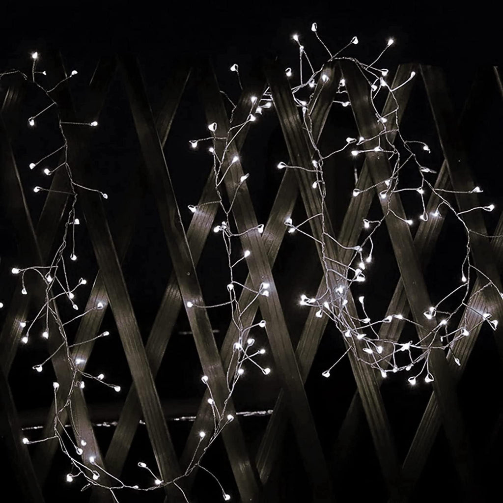 Fairy Lights with Remote,27M 900LED Plug-in Powered Waterproof Starry Cluster Lights, Copper Wire Firecracker String Light for Christmas Tree