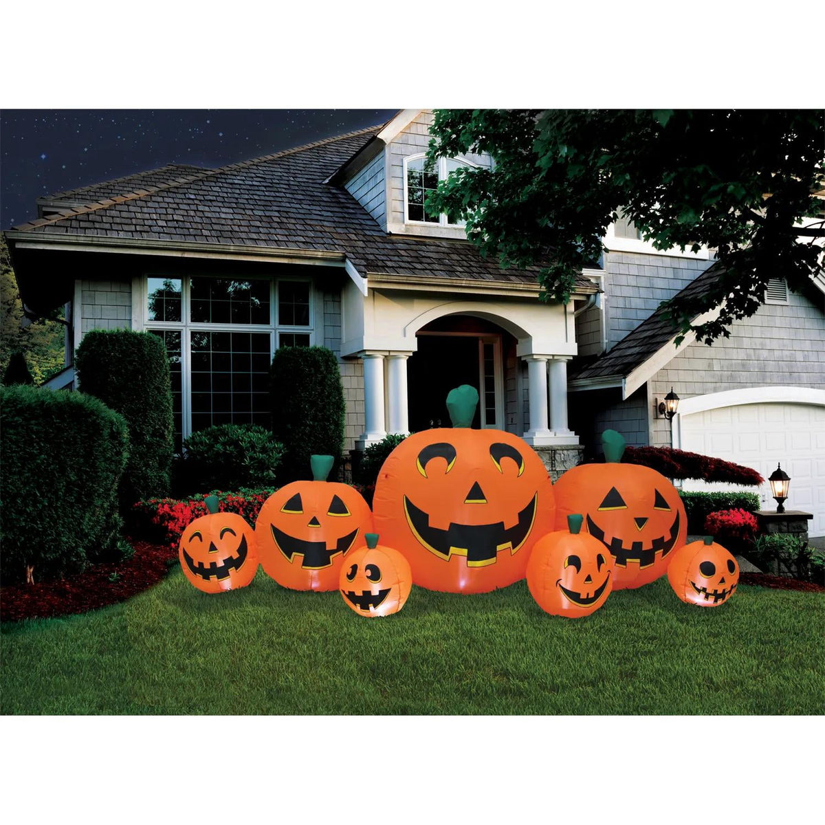 Halloween Express 8 ft Inflatable Pumpkin Patch Decoration