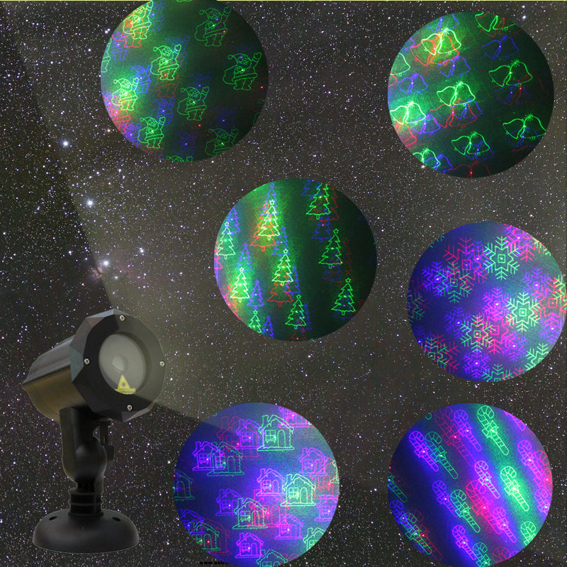Classic: Motion Pattern 3 models in 1 Continuous 18 Patterns RGB Outdoor Laser Garden and Christmas Lights