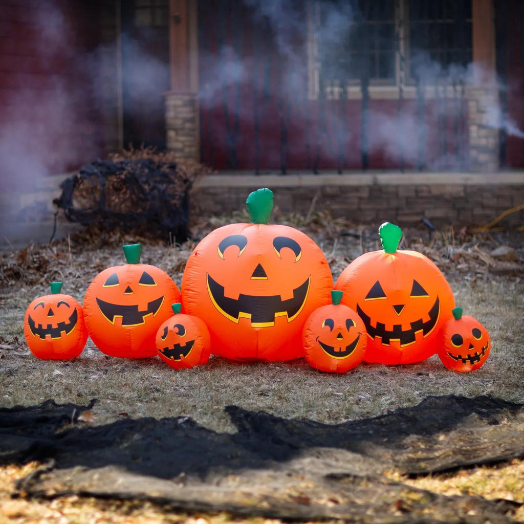 Halloween Express 8 ft Inflatable Pumpkin Patch Decoration