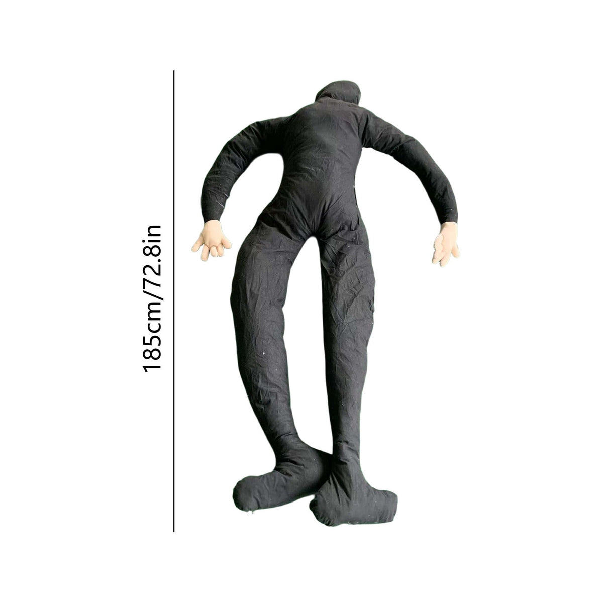 6ft Life Size Posable Mannequin, Poseable Halloween Decoration Dummy for Indoor Outdoor , Full Body Cloth Display Prop for Holiday Party