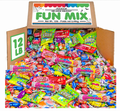 Assorted Bulk Candy Mix, 12 lb Bulk Halloween Individually Wrapped Candy Variety Pack for Piñatas, Goodie Bags, Candy Bowls, Party Favors & Events