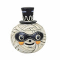 Bethany Lowe Mummy Moe Container - One Lidded Figurine 4.5 Inch, Polyresin - Halloween Top Hat Mask Jp2032
