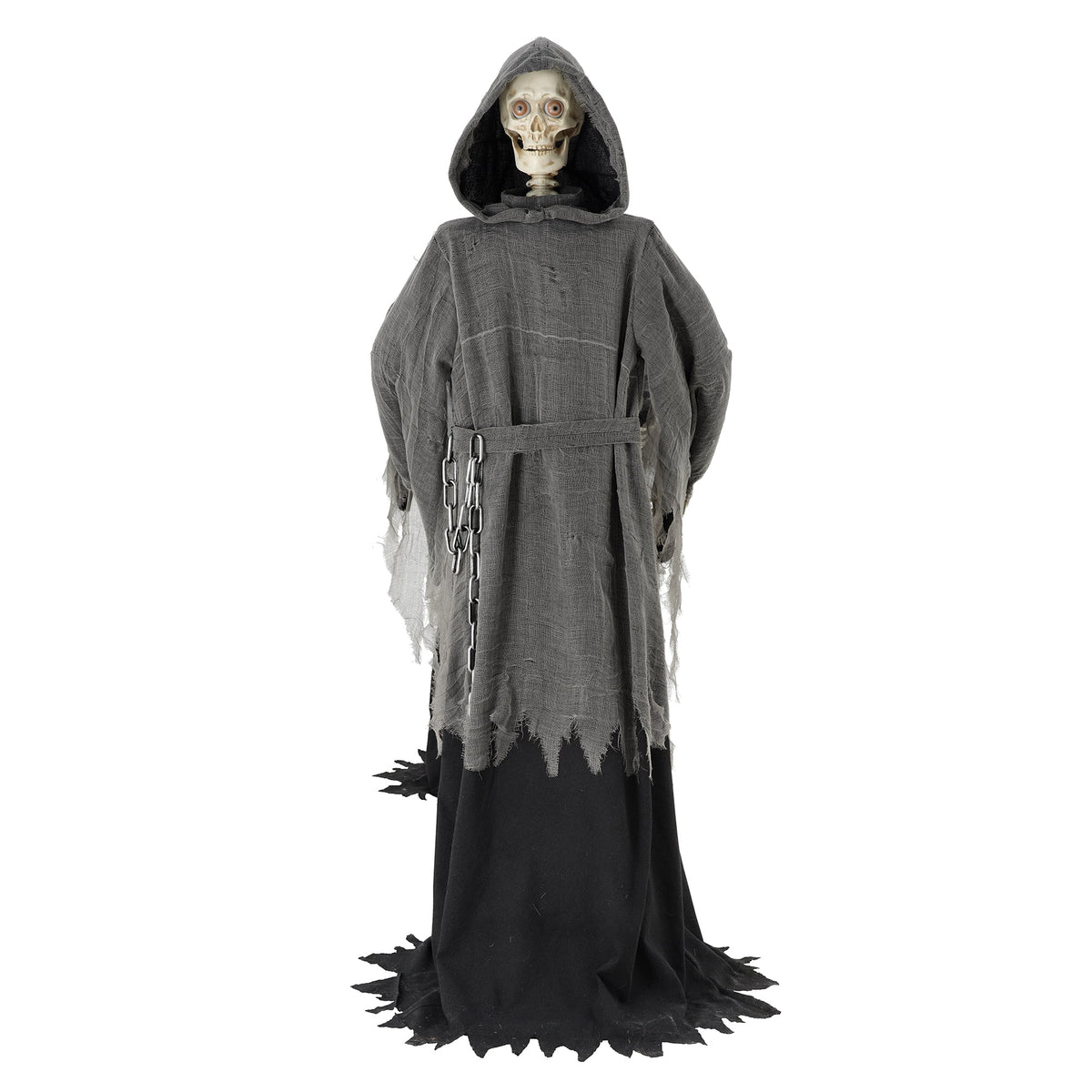 Way To Celebrate 5 ft LED Skeleton Reaper Duo Carrying Coffin Halloween Outdoor Decor