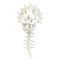 Mommy & Me Dinosaur Skeleton Costume - Wearable Plush Triceratops Dino Outfit with 3D Headgear Spine, Family Halloween Cosplay for Family