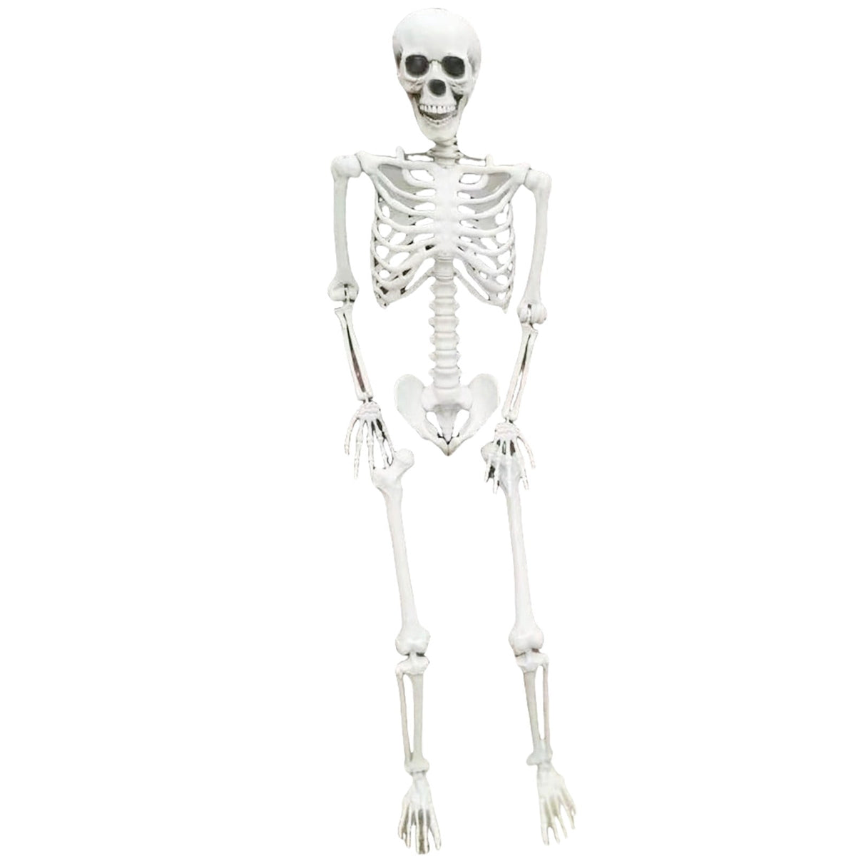 Skull Ornament，Skeleton Prop With Flashing Lights And Ghostly Sound Terrifying Standing Skeleton Skeleton With 165 Cm