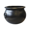 Union Products Inc. Extra-Large Black Cauldron, Plastic Halloween Prop Measures 22" x 17", Features 2 Faux Handles