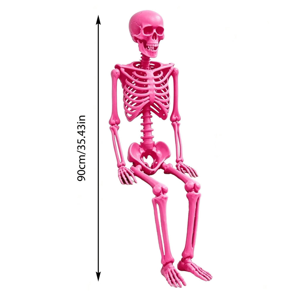 2Pcs Halloween Decorations Halloween Skeleton Creepy Desktop Ornament For Festive Home Party Desktop Ornament