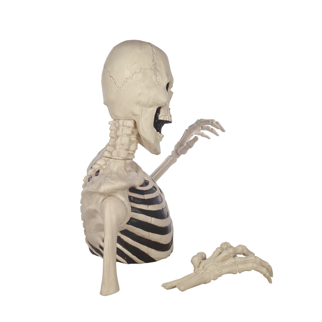 Seasons 35" Halloween Giant Groundbreaker Skeleton, Halloween Decoration for Outdoor Lawn Yard and Porch