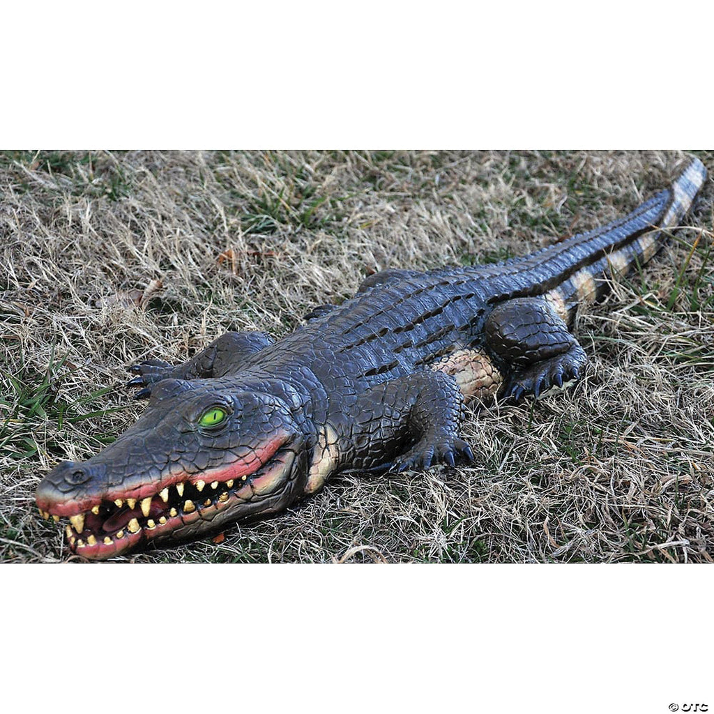 4' Swamp Alligator Halloween Decoration