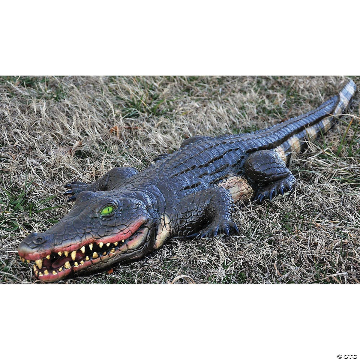 4' Swamp Alligator Halloween Decoration