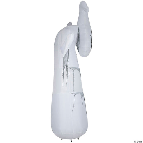 12' Gemmy Airblown Inflatable Halloween Short Circuit Lightshow Giant Ghost Yard Decoration 225140