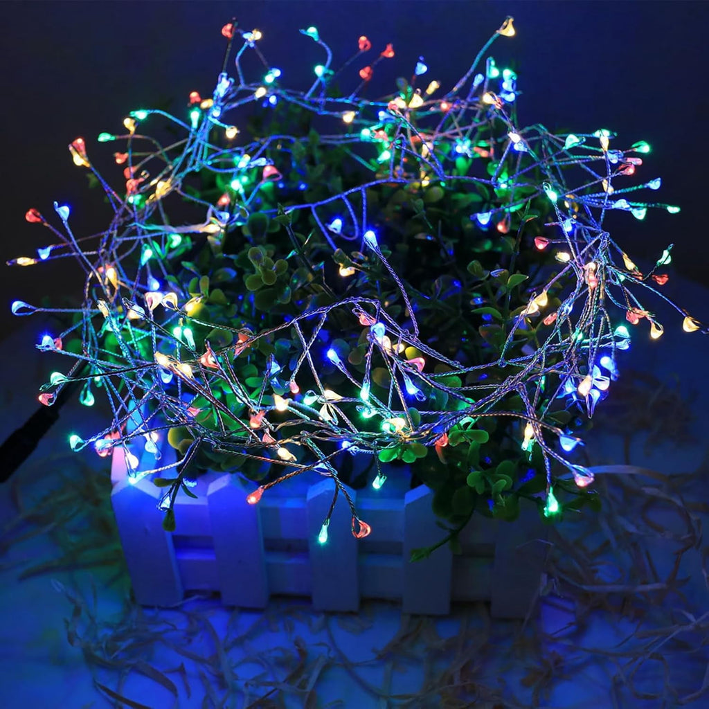 Outdoor String Lights with Remote,100M 3000LED Plug-in Powered Waterproof Fairy Lights, Copper Wire Christmas String Lights for Wedding, Party, and Indoor Fairy Lights