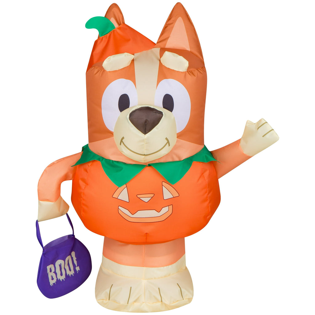Bluey & Bingo 22" Halloween Indoor Inflatable Set with USB Power