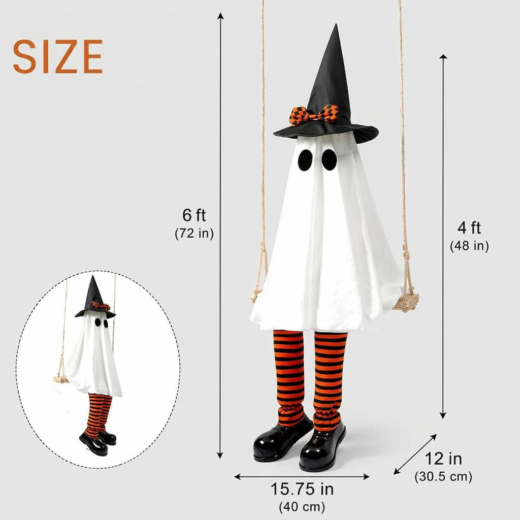 Halloween Animatronics Outdoor 72", Light Up Grim Reaper Street Lamp Post with Glowing Eyes, Life Size Standing Skeleton Decor for Lawn Porch, 1 Pack