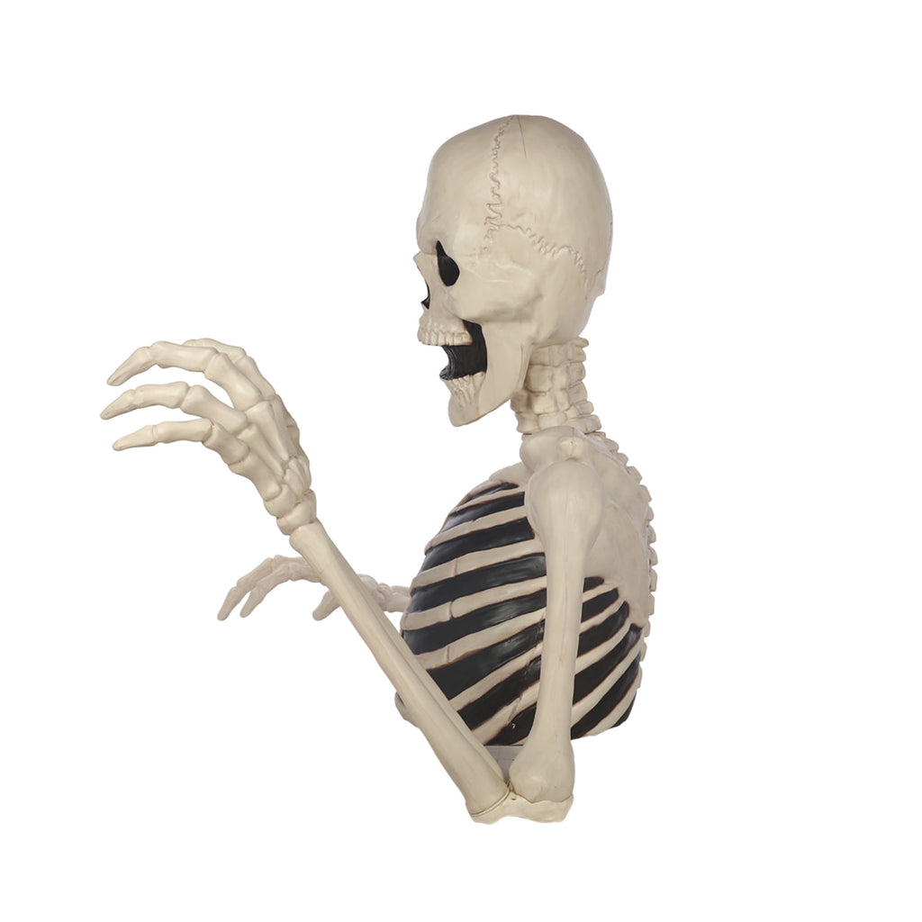Seasons 35" Halloween Giant Groundbreaker Skeleton, Halloween Decoration for Outdoor Lawn Yard and Porch