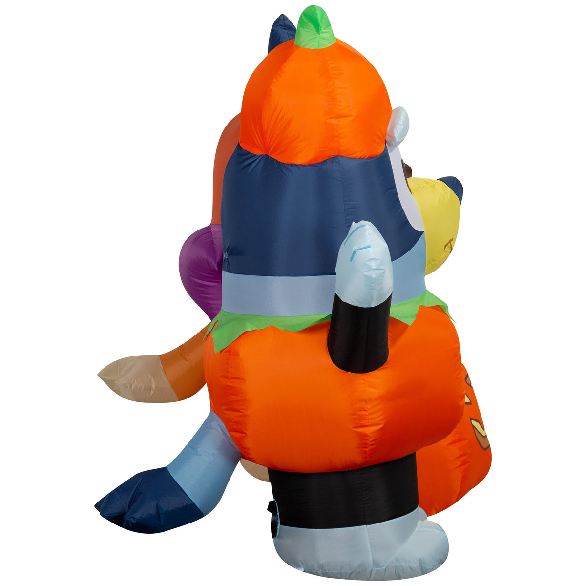 Halloween Airblown Yard Inflatables Bluey and Bingo & Pumpkin 96.06 in x 34.64 in x 62.59 in 4.63 lb