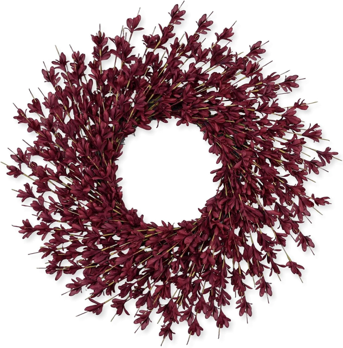 26 Inch Realistic Fall Wreaths for Front Door Outside Autumn Wreath Outdoor Indoors Fall Decorations for Home Thanksgiving Halloween Holiday Decorations Clearance for Wall Porch Door (Wheat)